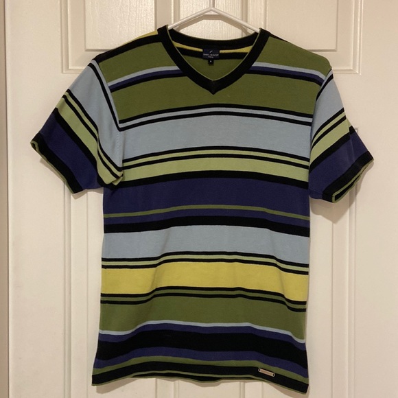 Vintage Daniel Hechter Striped Top - Picture 1 of 4
